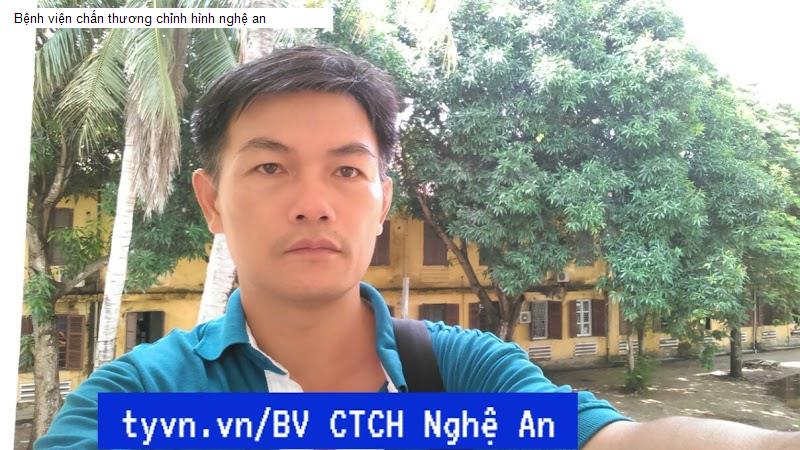 Bệnh viện chấn thương chỉnh hình nghệ an