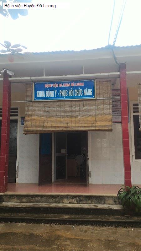 Bệnh viện Huyện Đô Lương