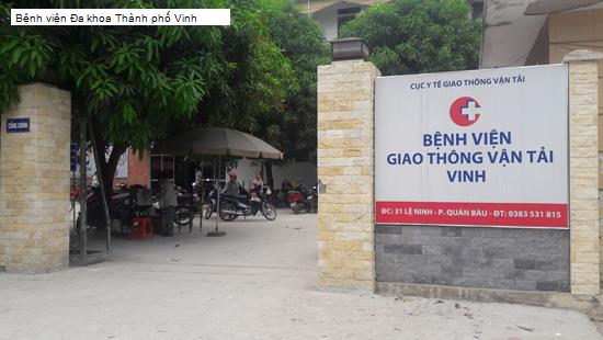 Bệnh viện Đa khoa Thành phố Vinh