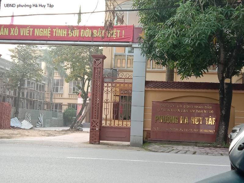 UBND phường Hà Huy Tập