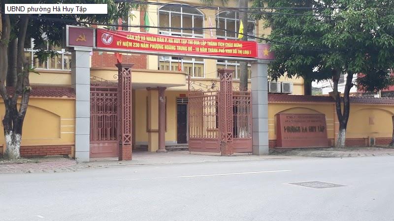 UBND phường Hà Huy Tập