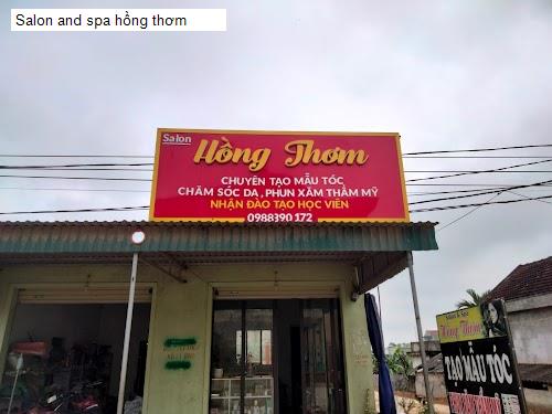 Salon and spa hồng thơm